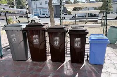 Универсальная урна на колёсах урна на колёсах 1