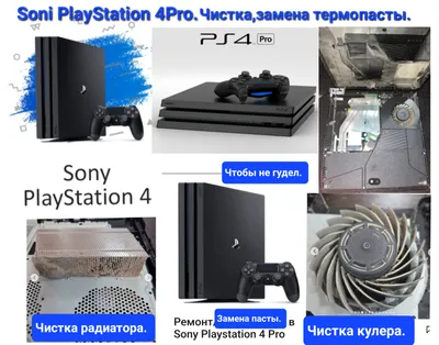 Sony PlayStation. Tozalash, termopastani almashtirish. 1