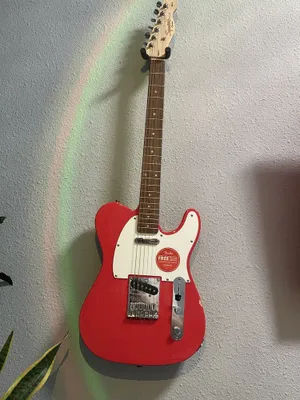 Squier by fender affinity telecaster Race Red elektro gitarasi 1