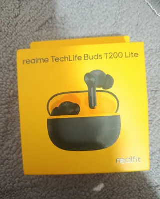 Наушники realme budts t200 lite Новые не использовоные 1