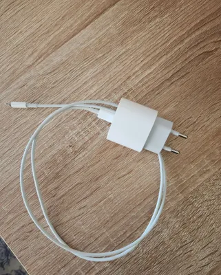 Комплект зарядного устройства для iPhone. Кабель Lightning