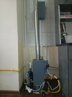 Газовый двухконтурный котёл 1