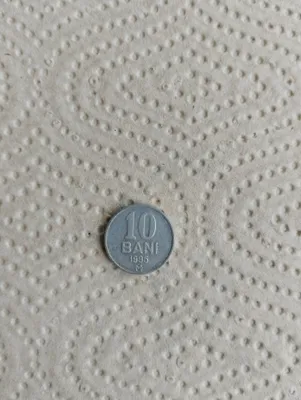 Moldova tangasi — 1995-yilgi 10 bani (alyuminiy). 1