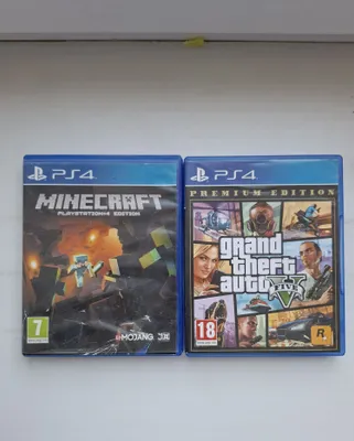 Диски с играми для PS4