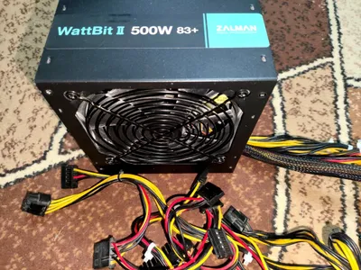 Zalman 500W Оригинал с большим кулером 1