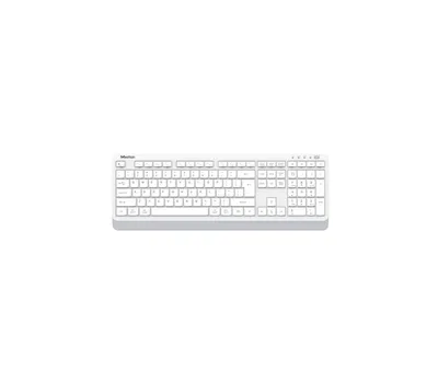 ! Meetion BTK530 White simsiz klaviaturasi 1
