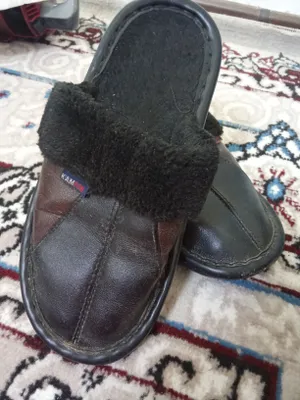 Толстые зимние тапочки