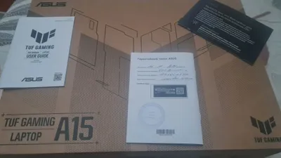 Asus tuf a15 Gaming 1