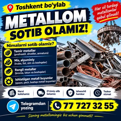 Metallom olamiz