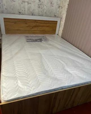 КРОВАТЬ Двухспальная с матрасом новая, 2-кишилик кроват + матрас янги 1