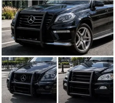 Защита бампера Mercedes 1