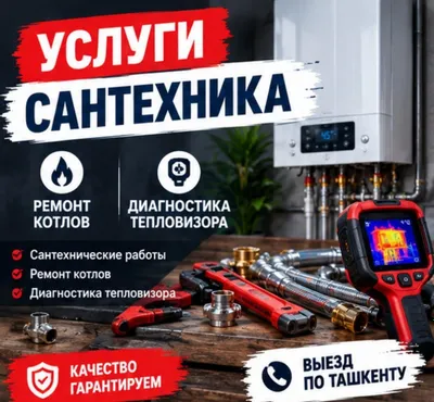 Сантехник/вызов сантехника 24/7/ремонт газового двухконтурного котла