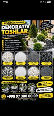Dekaratif toshlar