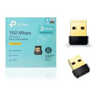 Wi-Fi Приемник TP-LINK / TL-WN725N / 2.4 ГГц 1
