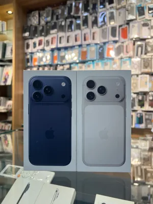iPhone 17 Pro, серебристый/синий