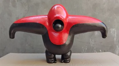 Gorilla art-skulpturasi. Eksklyuziv pop-art dekor 1