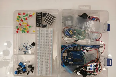 Набор робототехники Arduino UNO, starter kit 1