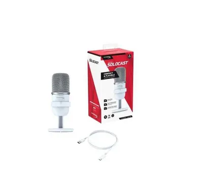 ^ Рассрочка на Микрофон HyperX SoloCast - White 1