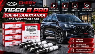 Свечи зажигания CHERY для Chery Tiggo 8 Pro