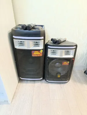 колонки и микрофоны