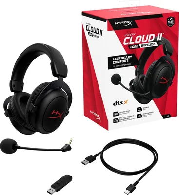 HyperX Cloud II Core Wireless quloqchinlari