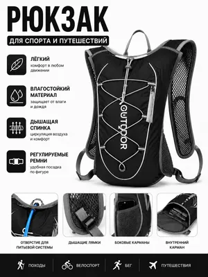 Ультралёгкий рюкзак для хайкинга и путешествий 1