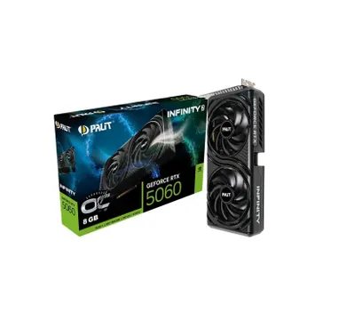 | Palit GeForce RTX 5060 Dual 8GB GDDR7 videokartasi 1