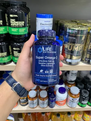 Life Extension Super Omega-3 EPA/DHA (240 капсул)