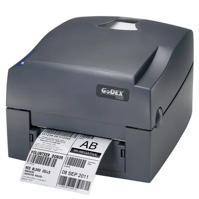 Godex G500 UES, принтер штрихкодов для наклеек и кассы 1