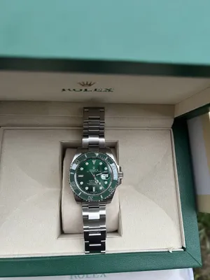 Часы Rolex Submariner с зелёным циферблатом 1