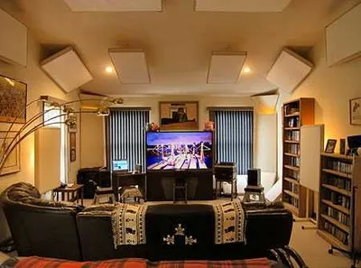 Akustik porolon, panellar, diffuzorlar, akustik kabina 1