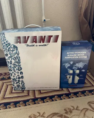 AVANTI — система для щелочной и водородной воды + новые фильтры 1