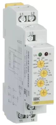IEK ORF-05/ORF-06 220–460 V fazalarni nazorat qilish relesi