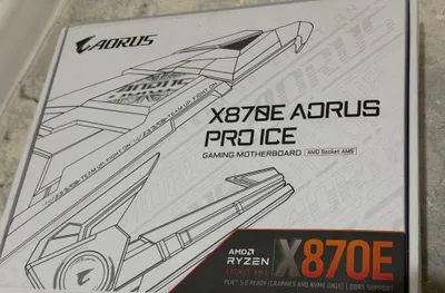 Материнская плата (Motherboard) X870E Aorus Pro Ice (New) новый