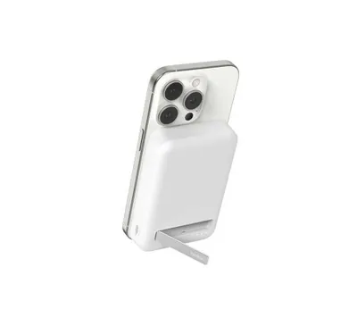 ( Повербанк BELKIN 10K Qi2 MagSafe Powerbank with Kickstand White 1