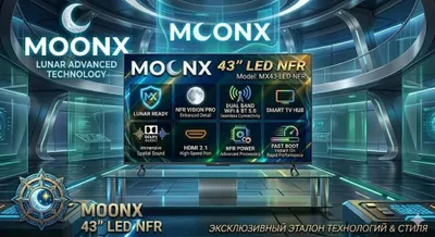 Телевизор/Televizor Moonx 32/43/50/55/65/75 ТВ/TV 1