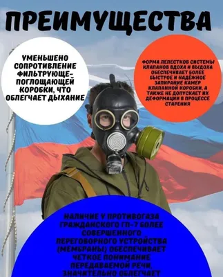 Противогаз ГП-7 Оригинал Доставка есть Перечесления 1