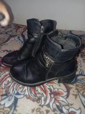 Qora etik,qishki,qalin ayollar uchun
