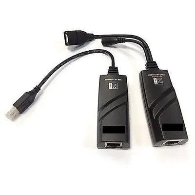 Chegirma! Usb extender 100 metr, qo‘shimcha quvvat (5 V) bilan 1