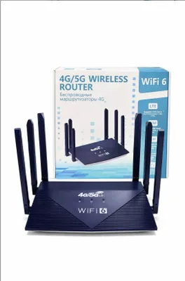 4G/5G беспроводной WiFi 6 роутер с SIM-картой