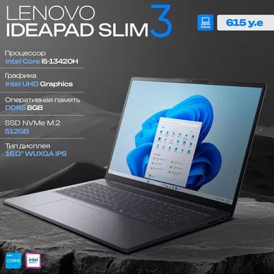 Lenovo IdeaPad Slim 3 16IRH10 noutbuki