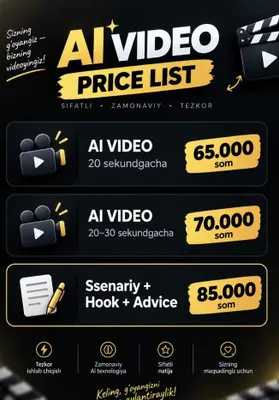 Ai videolar yasash