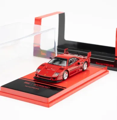 1:64 Ferrari F40 kolleksion avtomobil o‘yinchog‘i 1