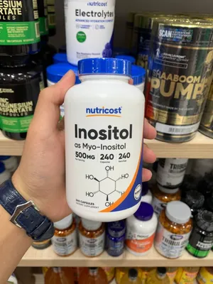 Nutricost Inositol as Myo-Inositol (500 mg, 240 capsules)
