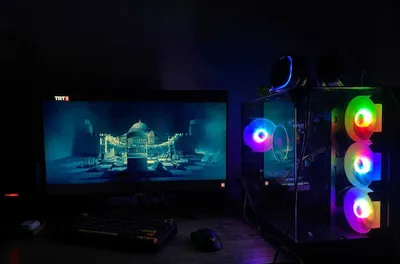 Игровой ПК FULL SET | Ryzen 5 | 16 ГБ ОЗУ | Монитор 27″ 1