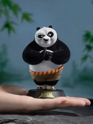 Фигурка Кунг-фу Панды По, Игрушка Мултьтик 1