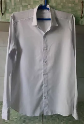 TURKIYA 14 yoshdan 18 yoshgacha va undan katta o‘g‘il bolalar uchun oq paxtali maktab ko‘ylagi.