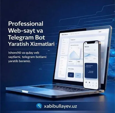 Услуги профессионального создания веб-сайтов и Telegram-ботов 1