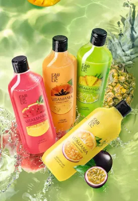 Витаминный гель для душа Vitamania
