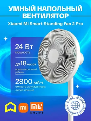 Xiaomi Inverter Fan 2 Pro aqlli simsiz pol ventilyatori 1